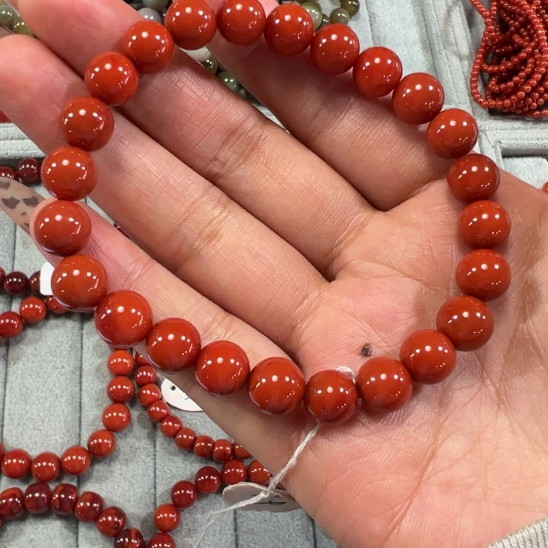 未镶嵌手链南红玛瑙