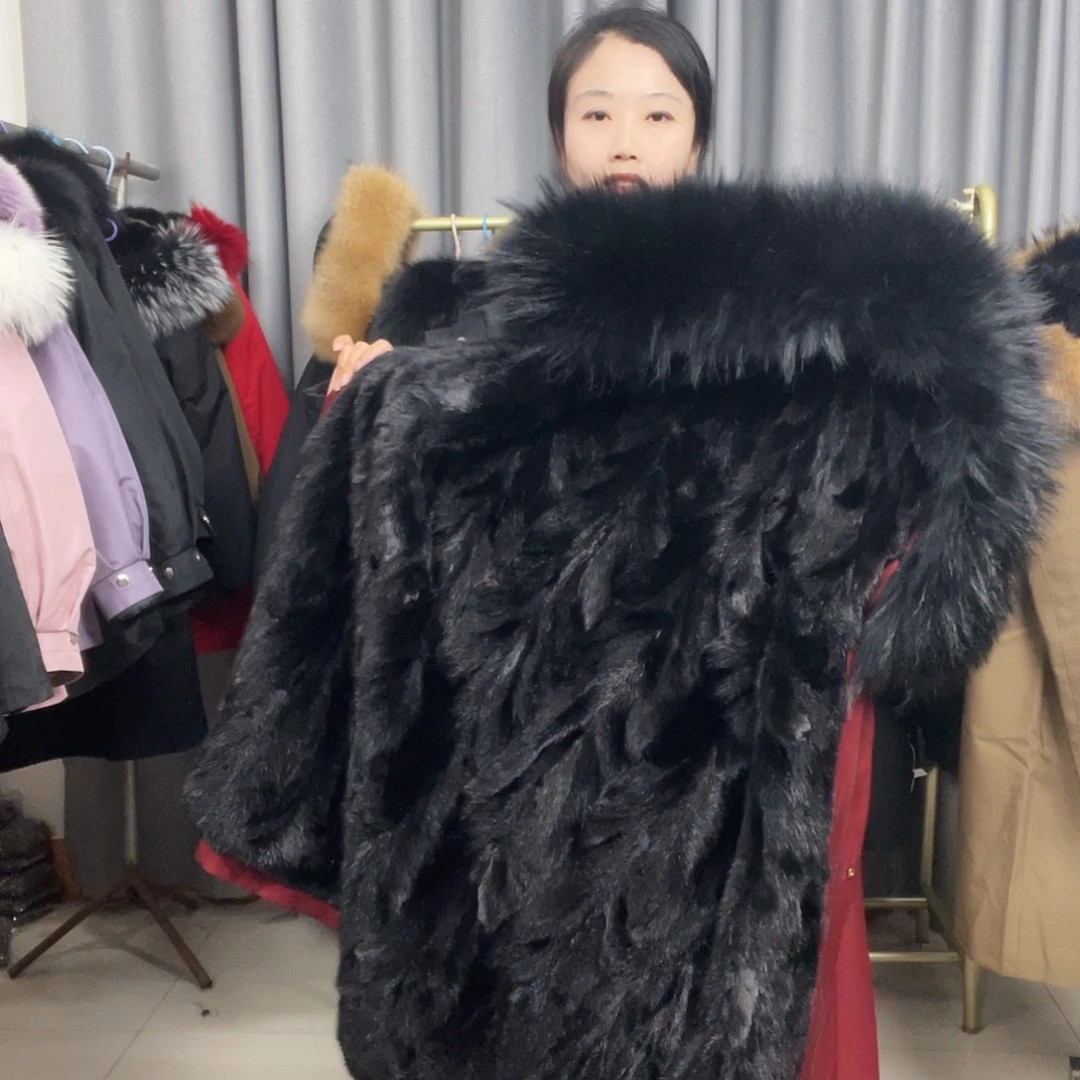 黑色外壳貂内胆xl码