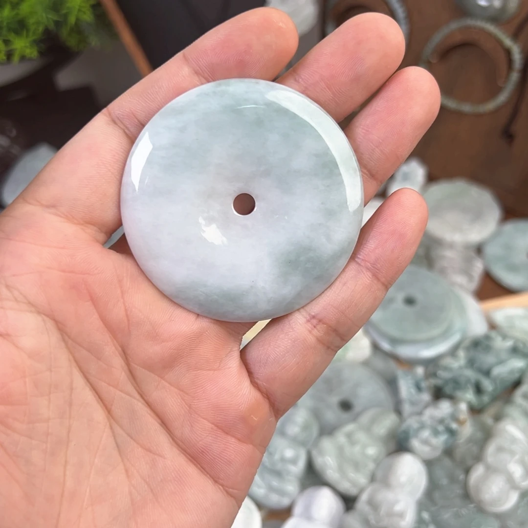 颈饰未镶嵌翡翠天然A货翡翠0013