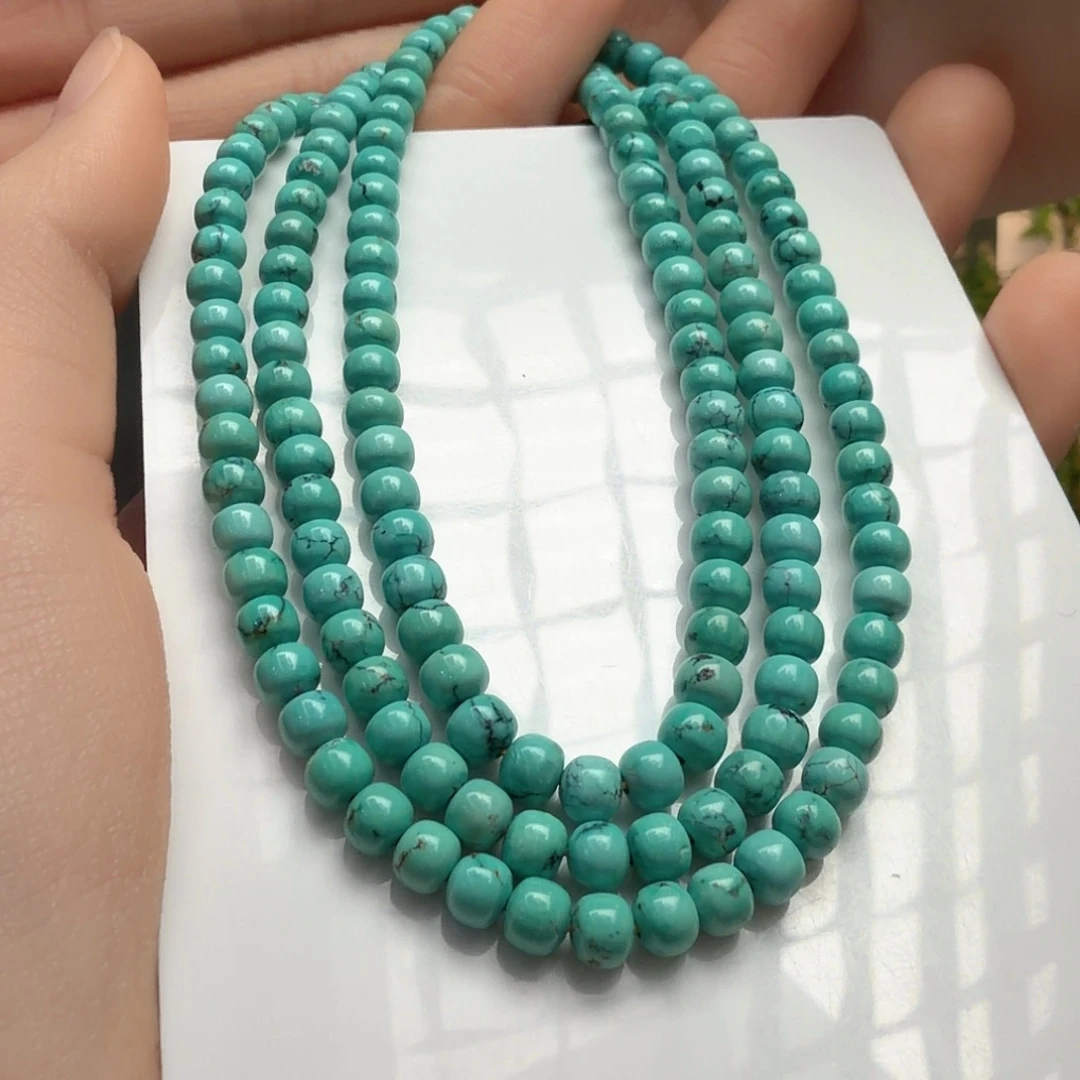 绿松石未镶嵌颈饰