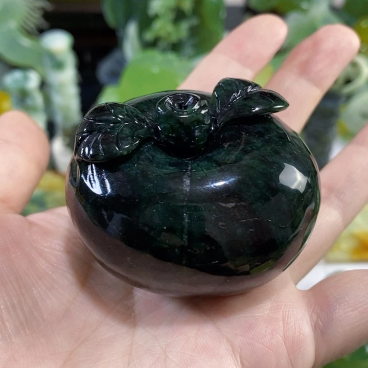 未镶嵌岫玉手把件