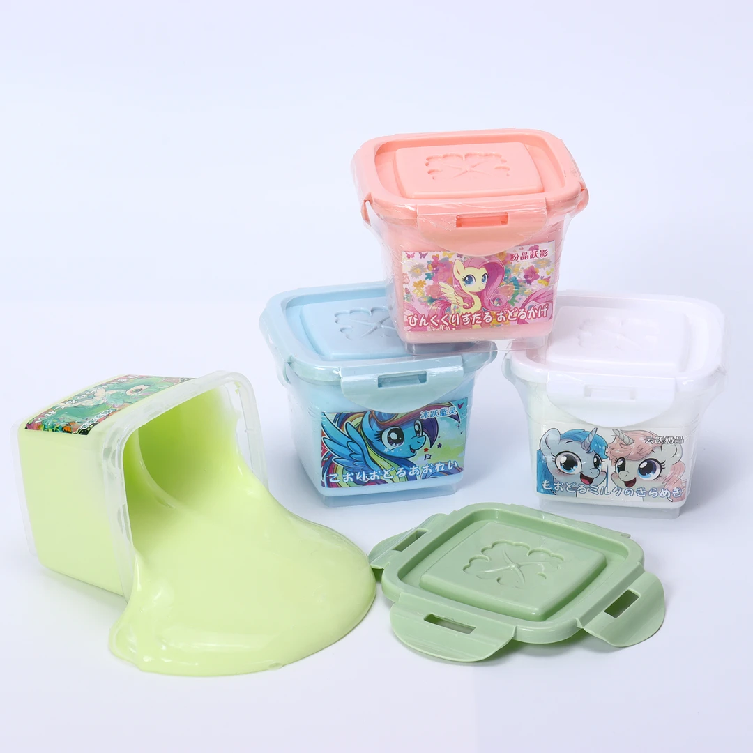 史莱姆假水抱抱奶减压不沾手儿童解压玩具350ml