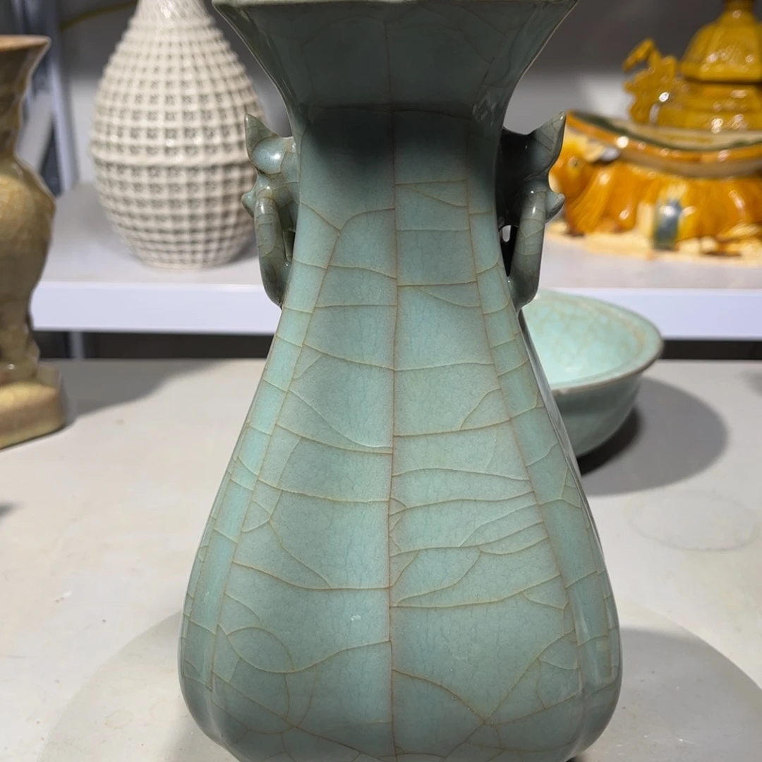 瓶官窑瓷器品相完美