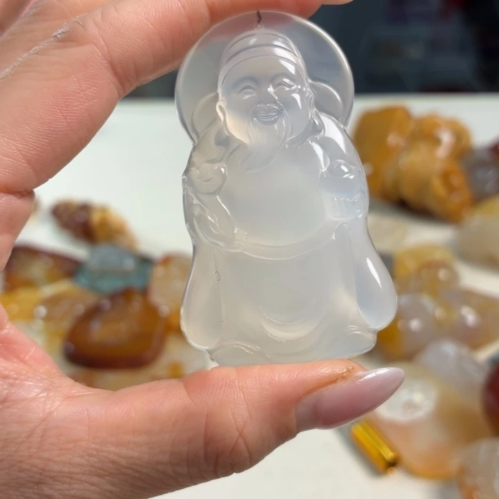 未镶嵌吊坠(不含链)玛瑙/玉髓