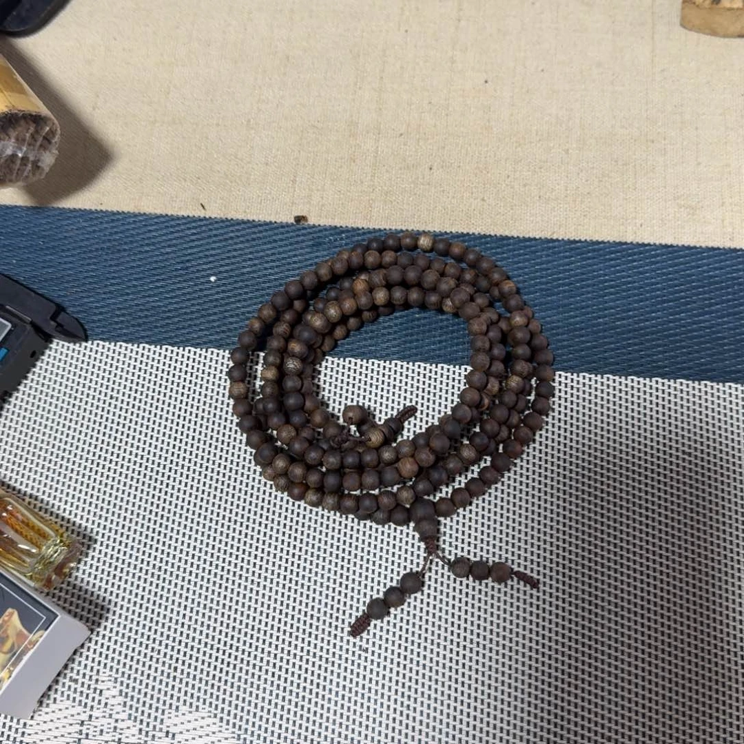 手串沉香绿奇楠沉香沉水多圈约0.6多样性发一条