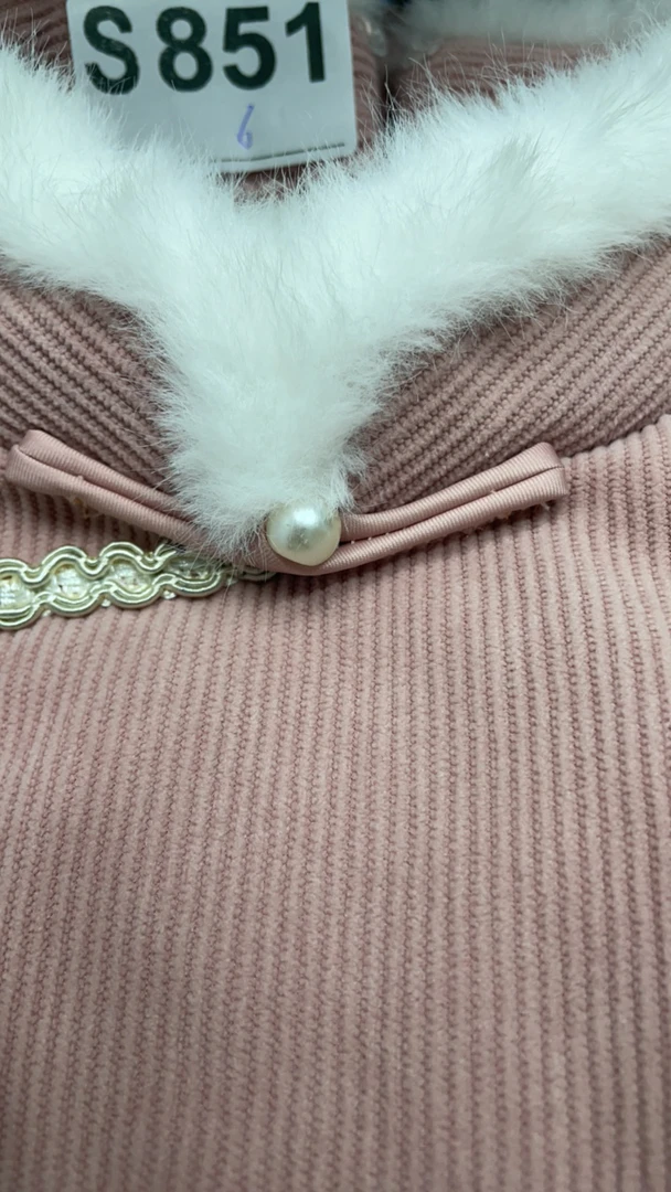 -851-瑕-脏污-------改良款旗袍