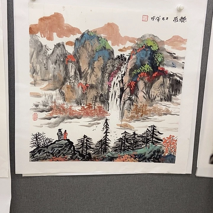 国画手写手绘国画作品34