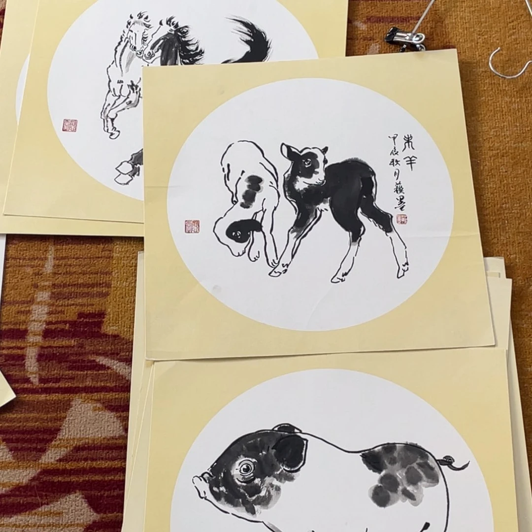 国画用****3苏墨老师绘画两张打包55555