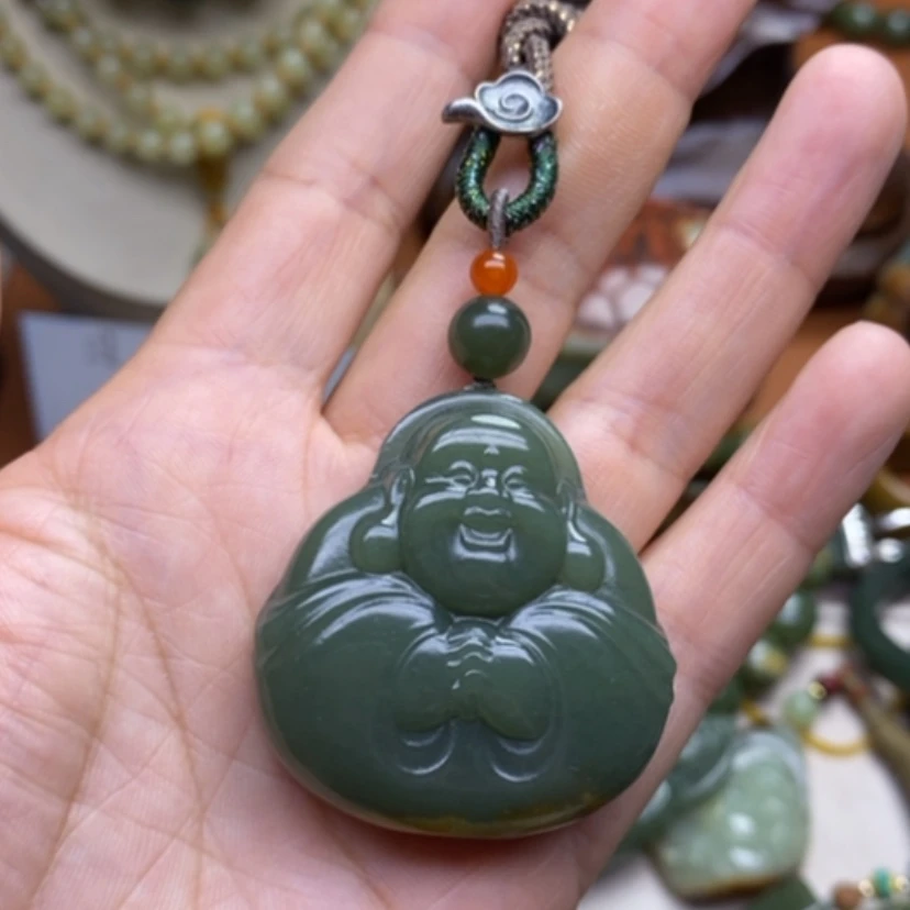 【闪购商品】和田玉未镶嵌挂件心****始