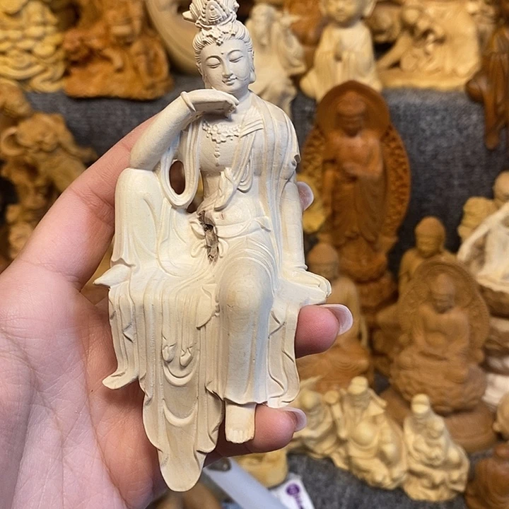 黄杨木黄杨木瑕疵观音
