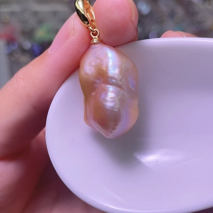 颈饰合金淡水珍珠46