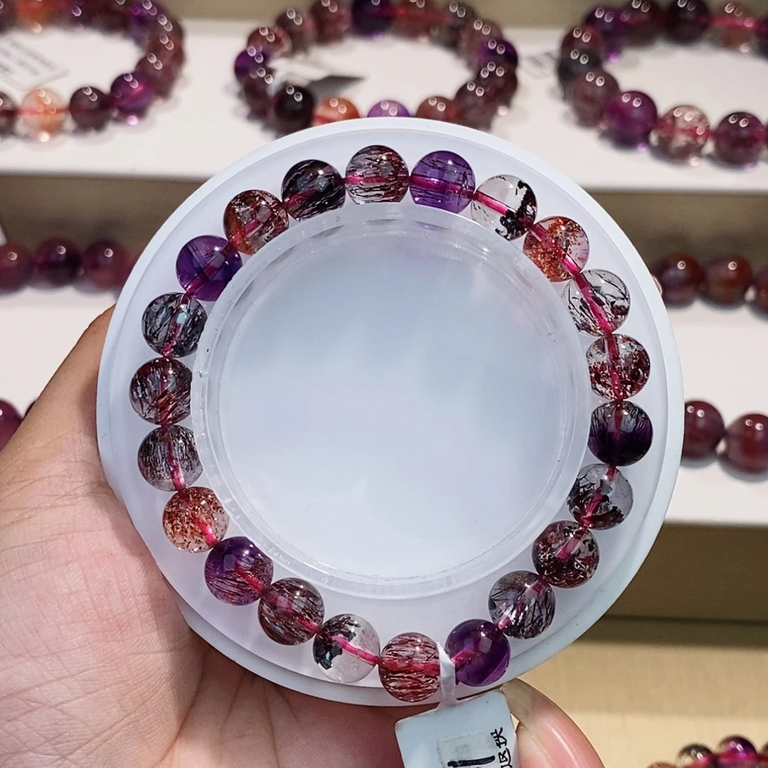 手链未镶嵌水晶黑加仑8