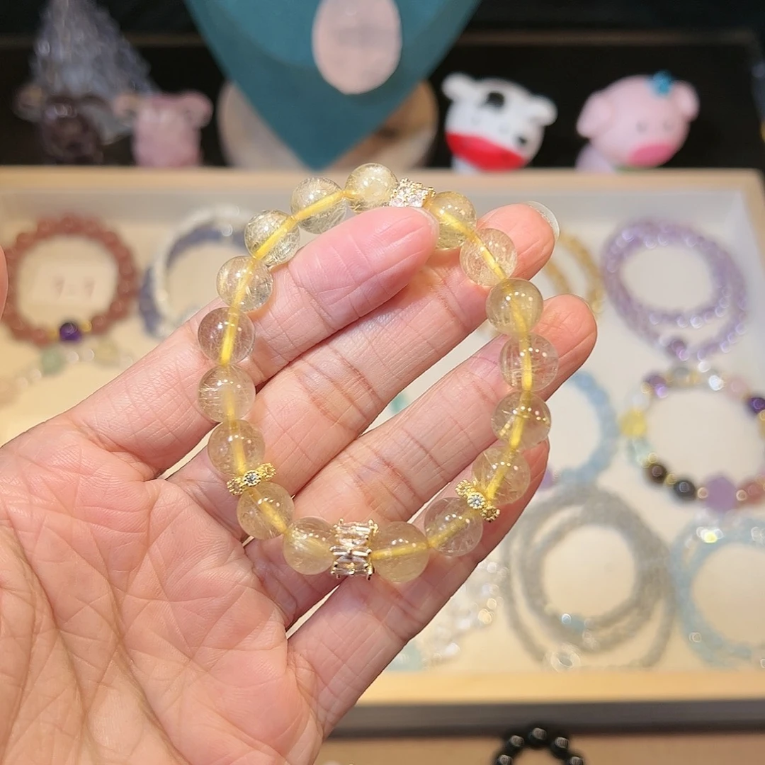 水晶手链未镶嵌发晶