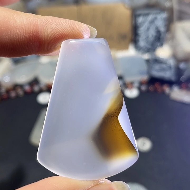 玛瑙/玉髓未镶嵌吊坠(不含链)