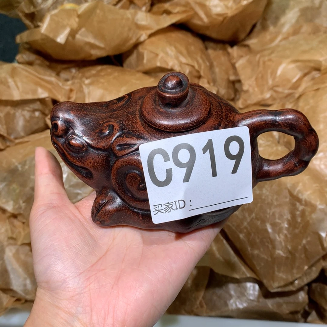 茶壶粗砂紫砂茶壶919