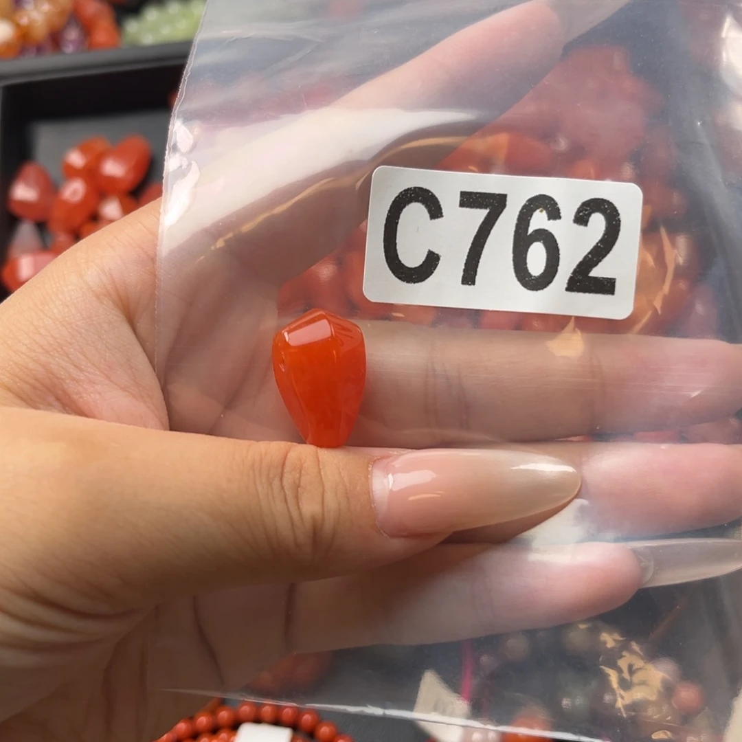 南红玛瑙未镶嵌珠宝奇石12微瑕