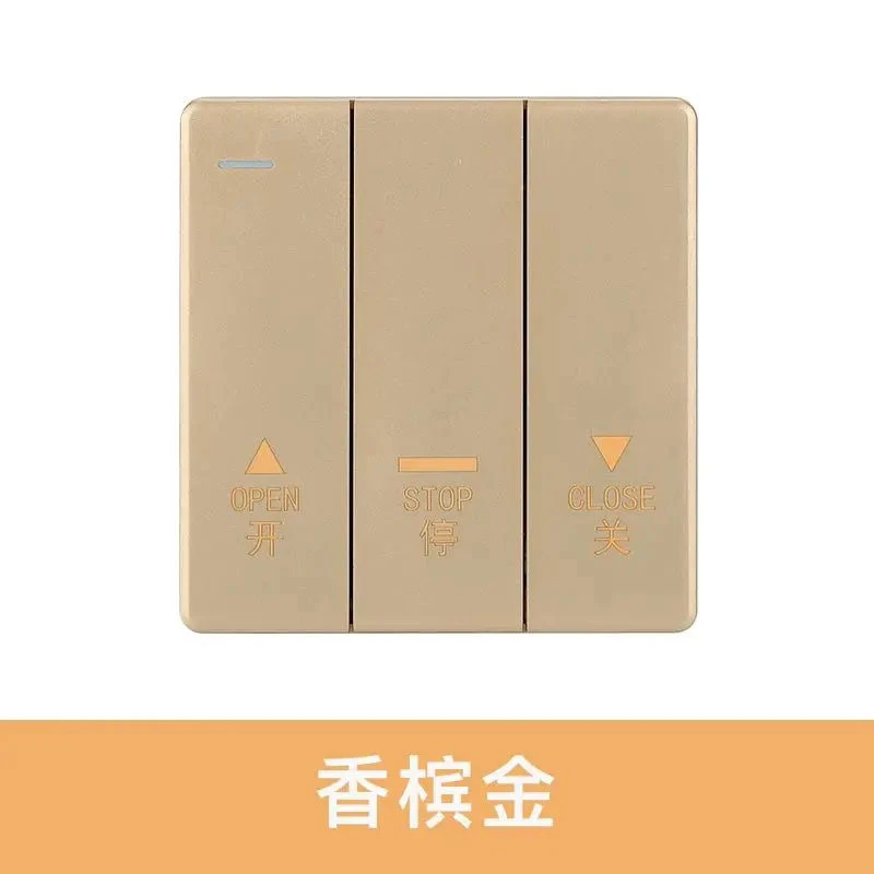 卷帘门卷闸门电动门手动按钮开关车库门按钮开关接线手动按钮开关