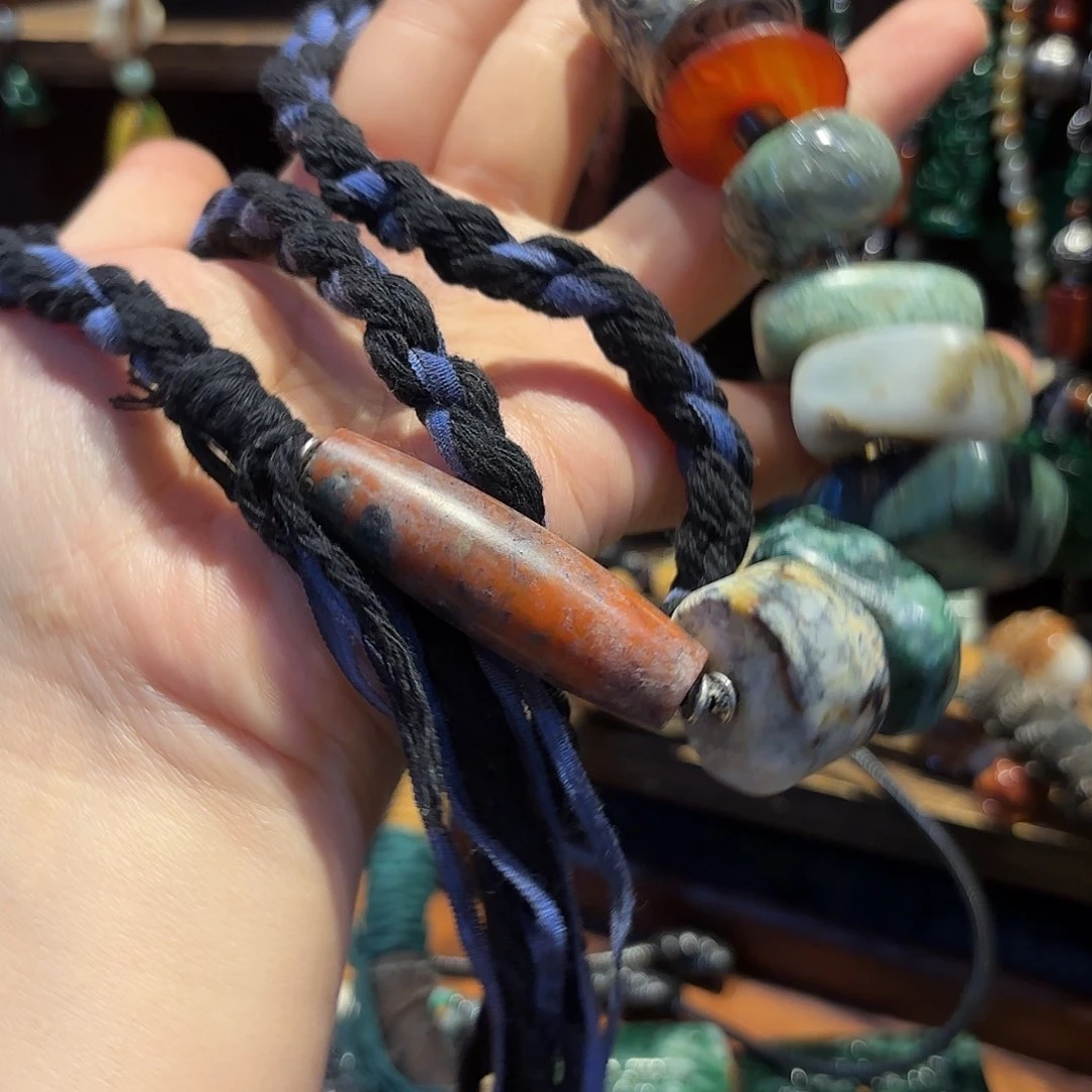 翡翠颈饰未镶嵌原创