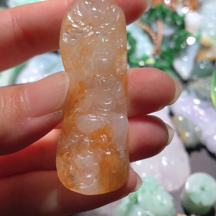 【闪购商品】翡翠颈饰未镶嵌天然翡翠