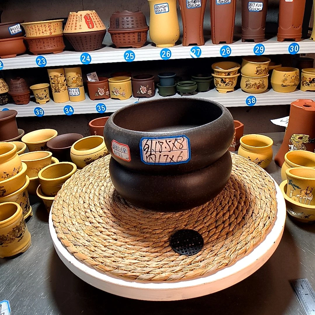 宜兴紫砂紫砂花盆盆紫砂