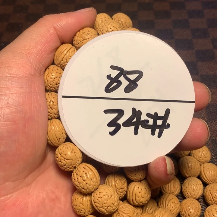 手串桃核34号健健康康