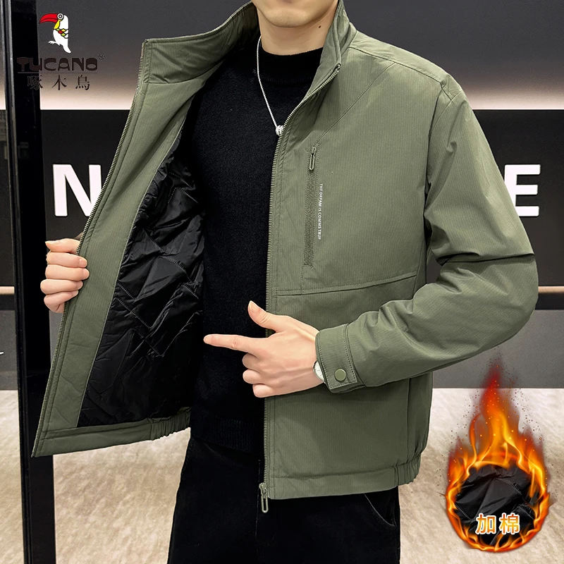 TUCANO/啄木鳥2025秋季新款休闲简约夹克百搭档次男外套双12好物