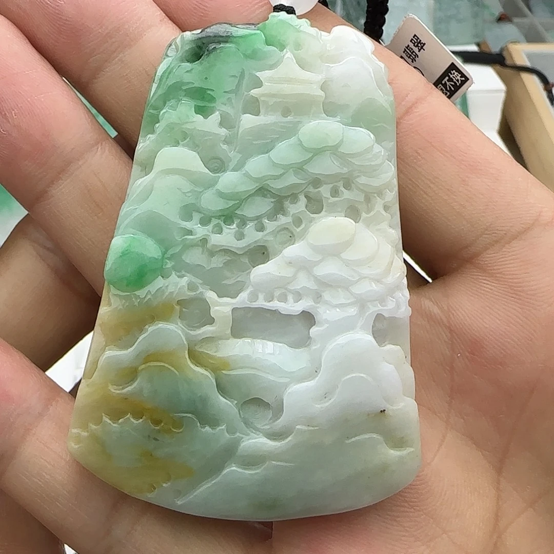 颈饰未镶嵌翡翠翡翠