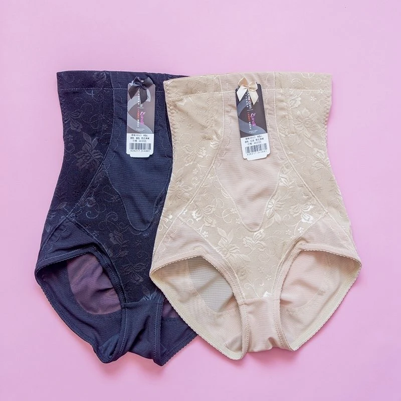 高腰收腹提臀女款内裤强力束腰塑形收小肚子大码美体裤