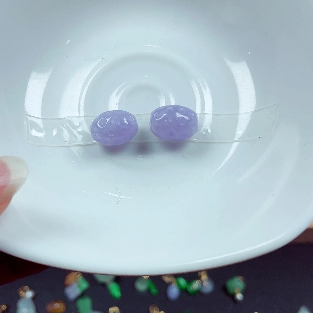 翡翠未镶嵌手链天然缅甸翡翠A货卡12-9