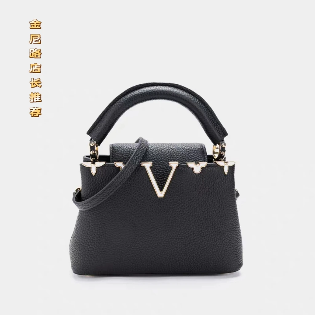 真皮女包手拎斜挎小包单肩贝母女包通勤包百搭女包轻奢风女士