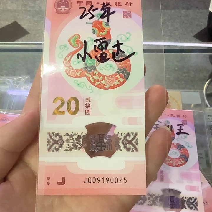 蛇钞小雷达025年份尾009190025