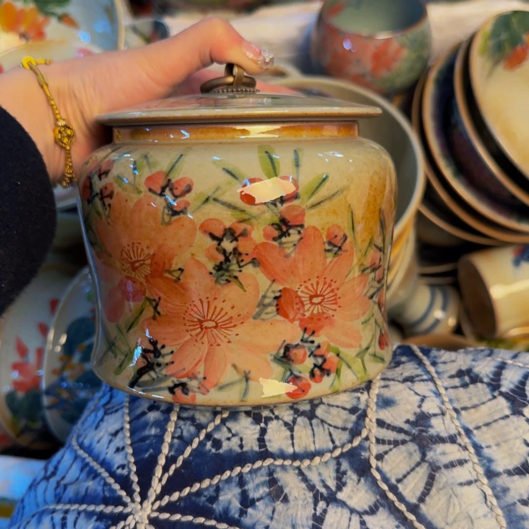 瓷片景德镇陶瓷手工手绘