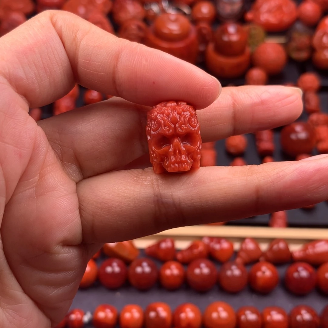 南红玛瑙背云13mm➕未镶嵌