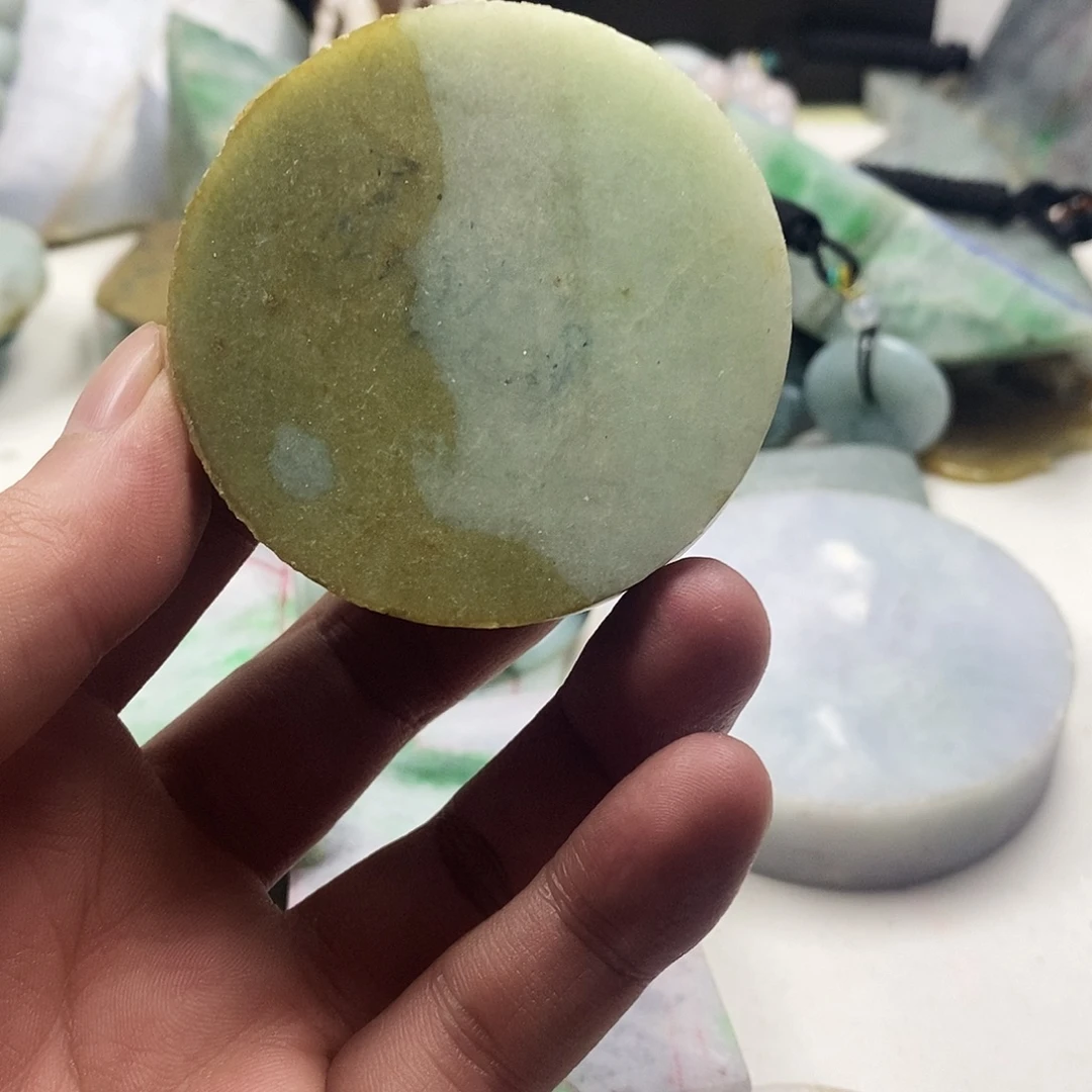 翡翠散珠天然缅甸翡翠a货31