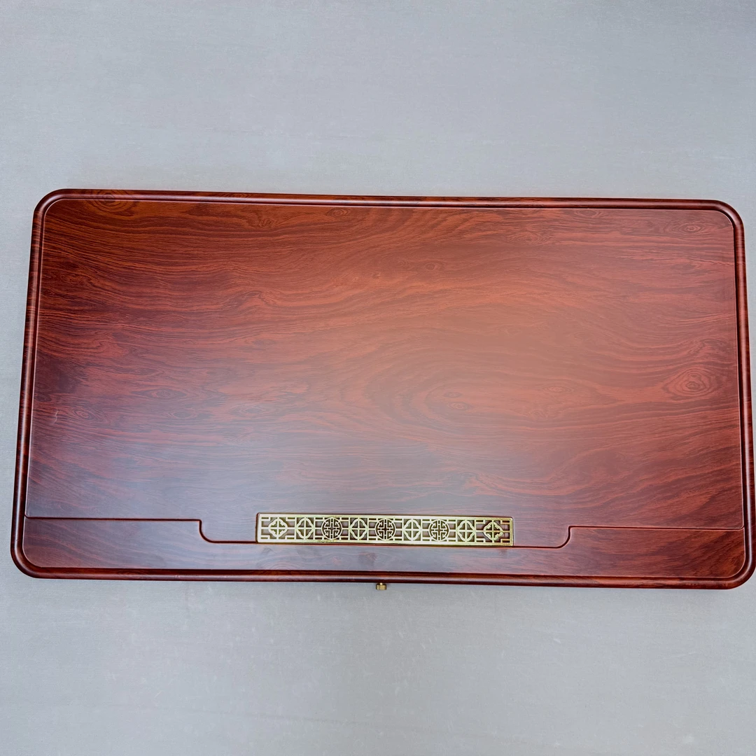 【尺寸80*43*4cm】红色大平板带合金片家用茶盘