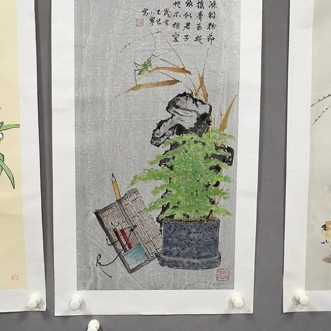 国画亲笔手绘放心去藏