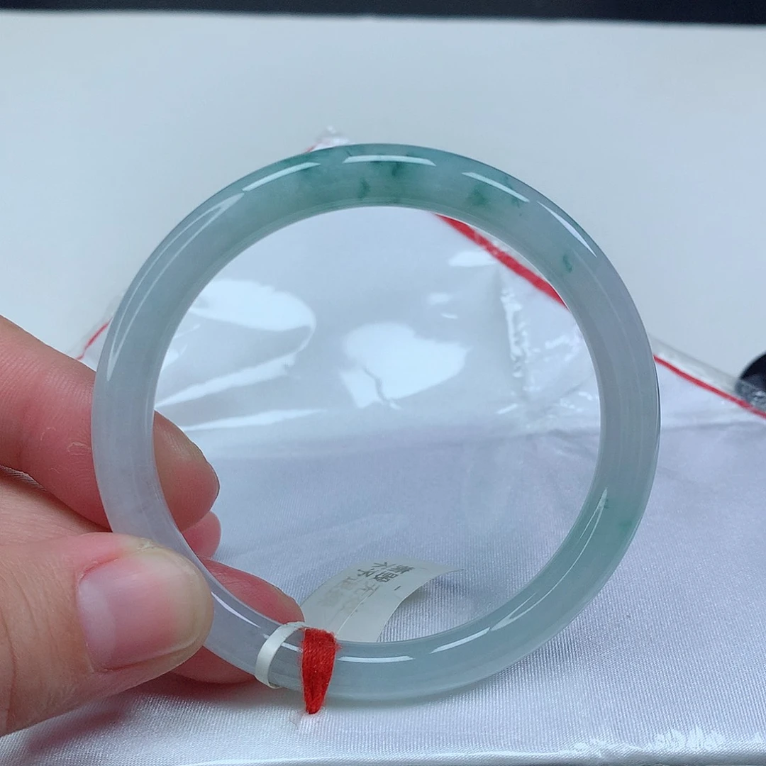 未镶嵌手镯翡翠57圈口