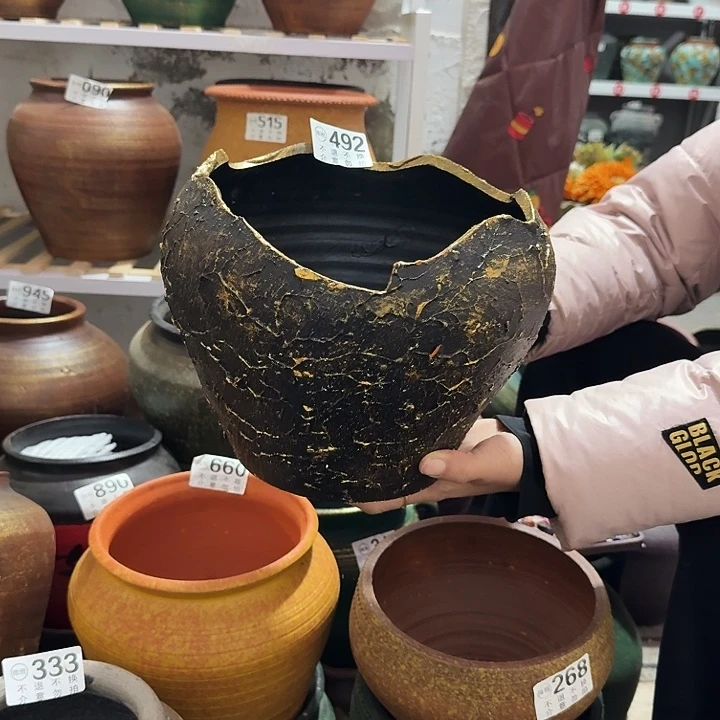 瑕疵黑金壳492高度18口21