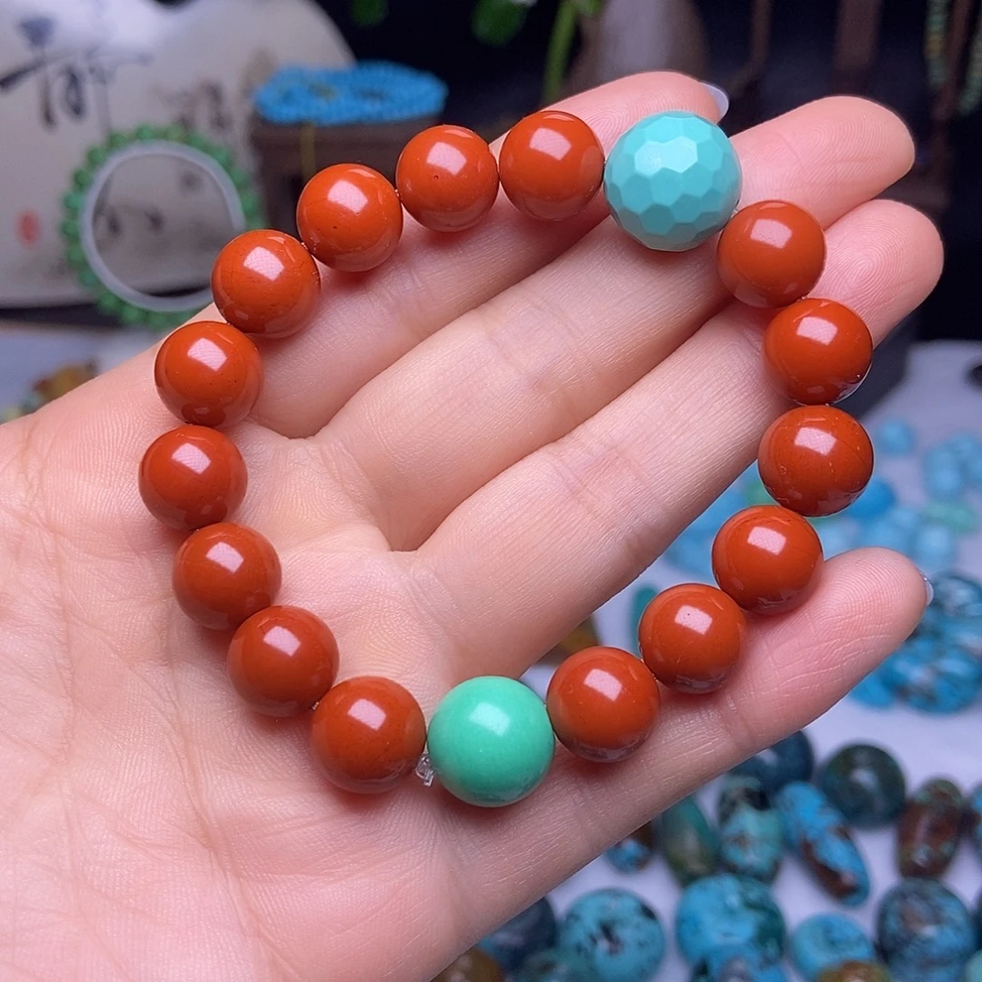 玛瑙/玉髓散珠南红玛瑙手串