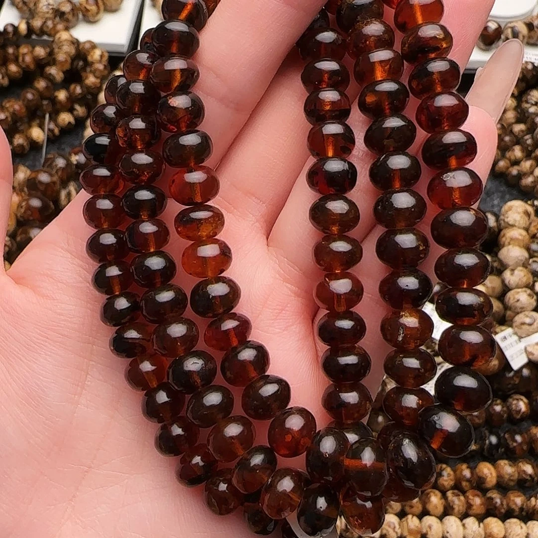 琥珀未镶嵌手链抚顺琥珀