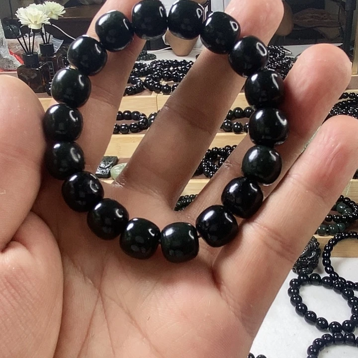 和田玉（青玉）未镶嵌颈饰