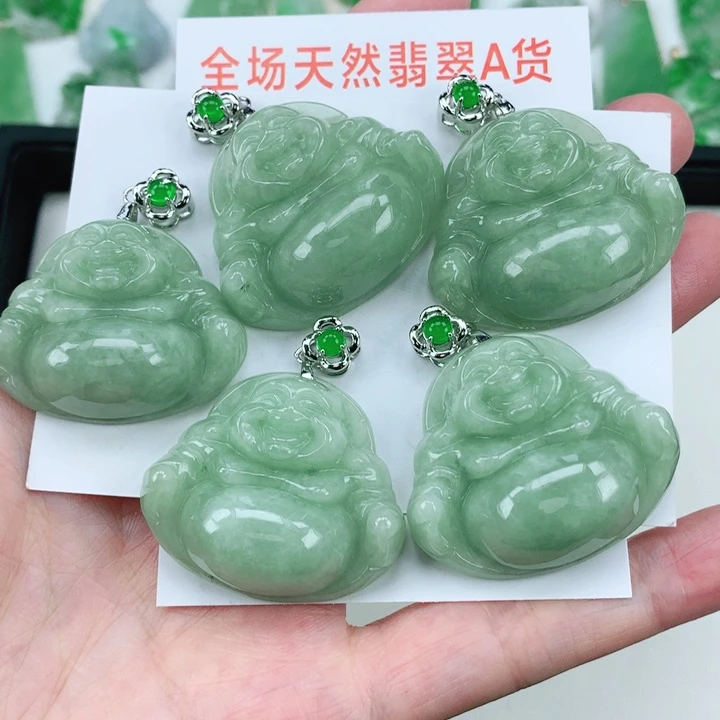 翡翠未镶嵌颈饰多样性发其1