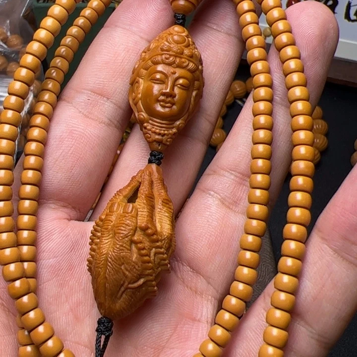 猴头核桃吊坠咯咯咯