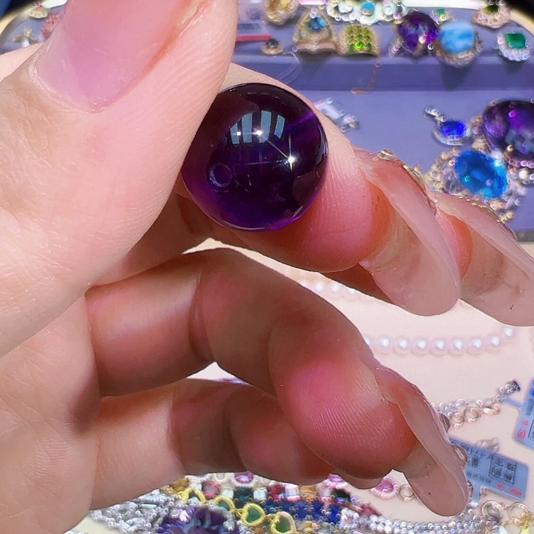 紫晶珠宝半成品未镶嵌重****机