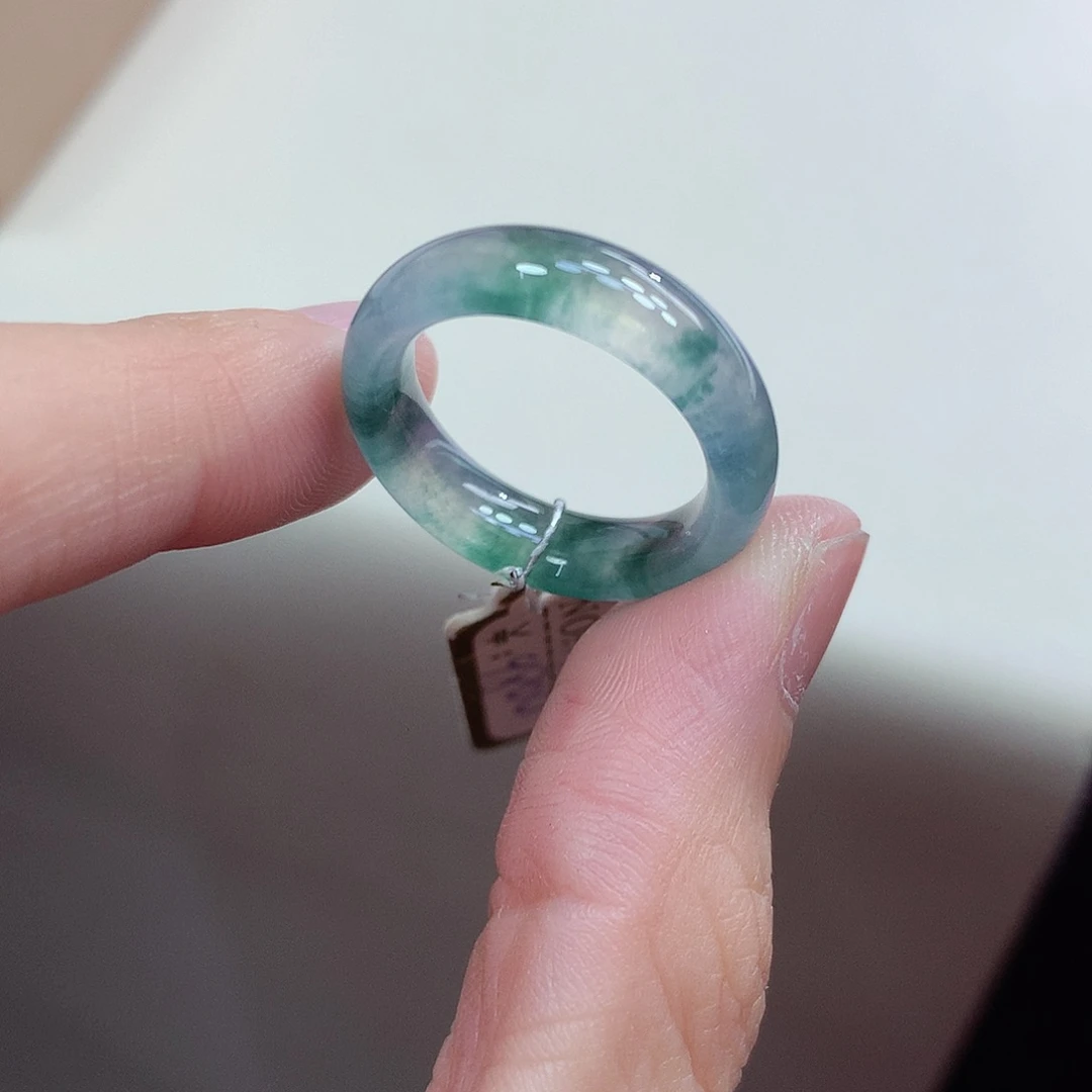 翡翠未镶嵌戒指15号