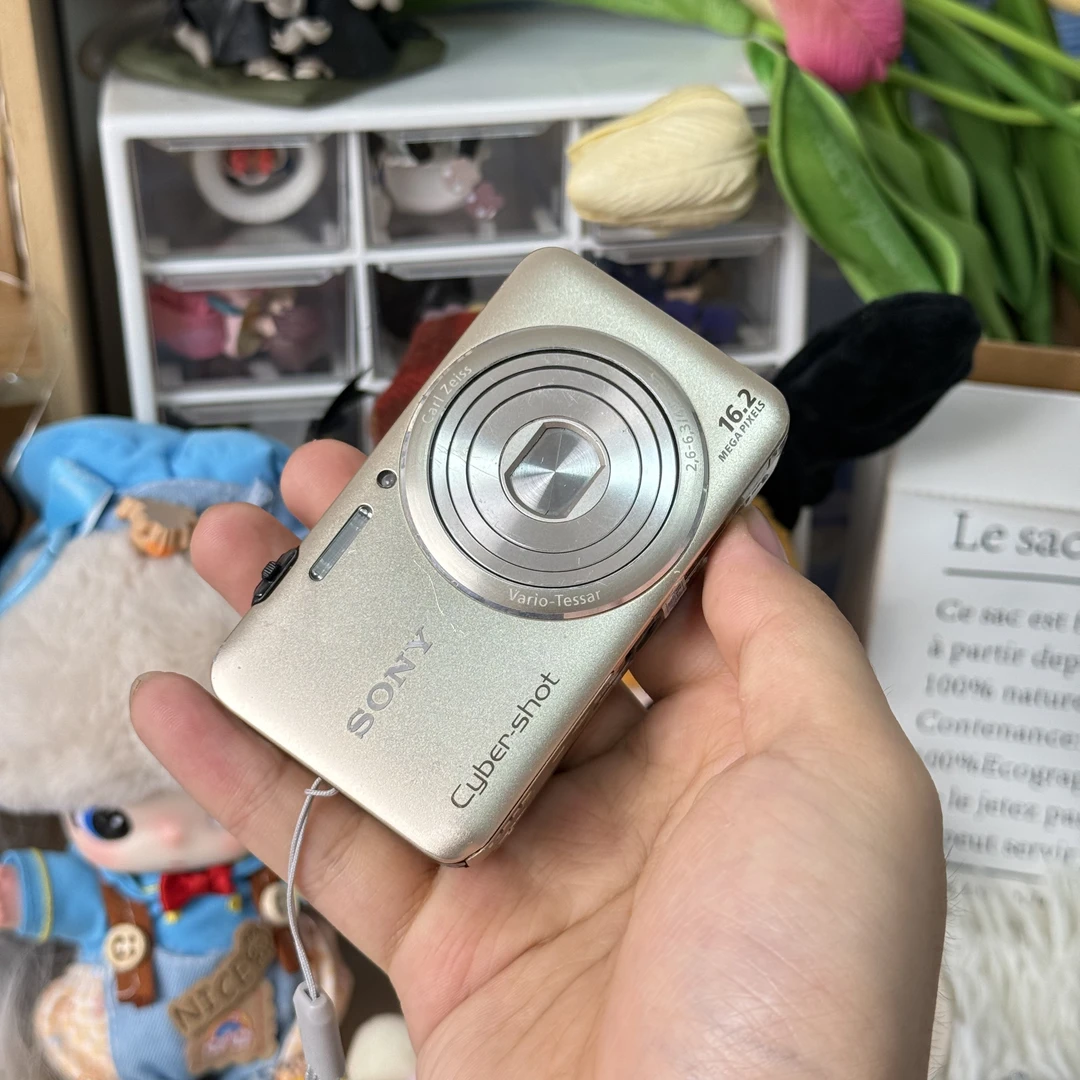 9新 Sony/索尼 索尼wx30色彩感好香槟色1600万像素滤镜多带配件