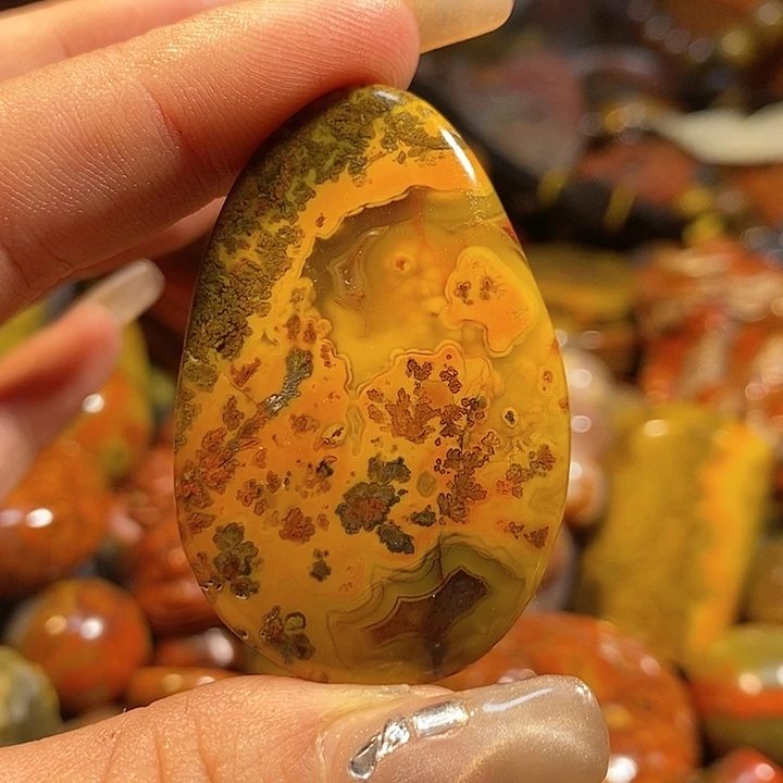 玛瑙/玉髓手链未镶嵌过**烟