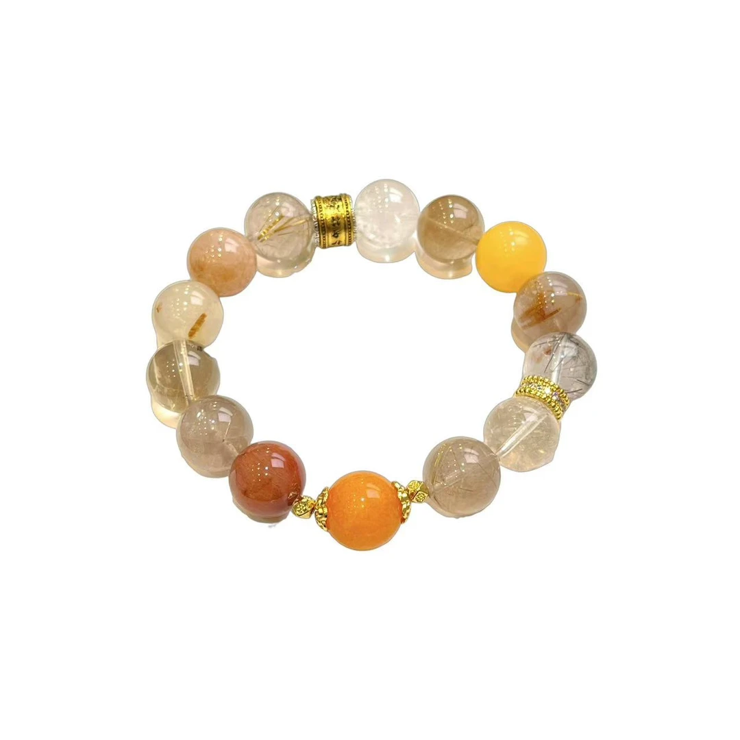 水晶多宝DIY手串（多样性发货）  A43-08