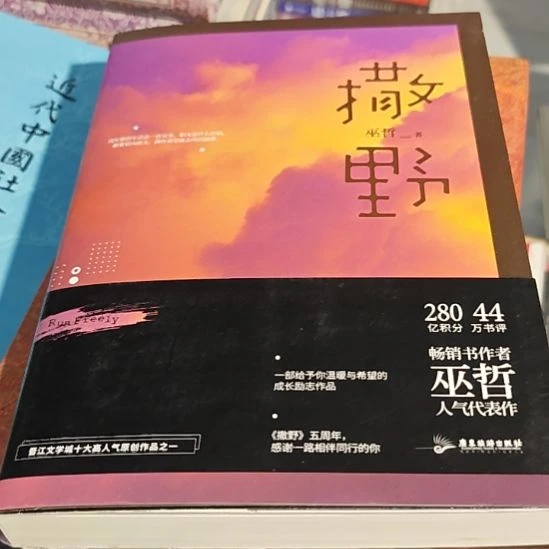撒野正版正版全新库存书（务必塑封）