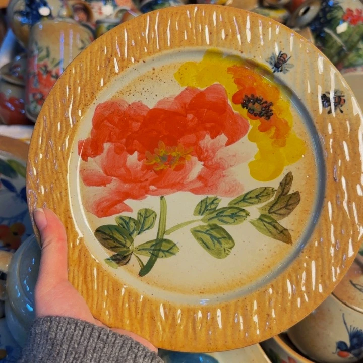 瓷片景德镇陶瓷手工手绘